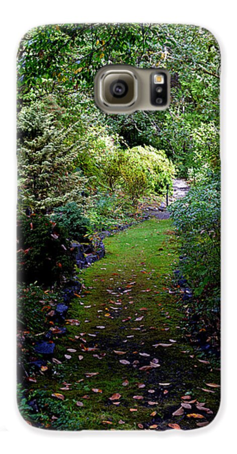 Lakewold Gardens Galaxy S6 Case featuring the photograph A Garden Path by Anthony Baatz