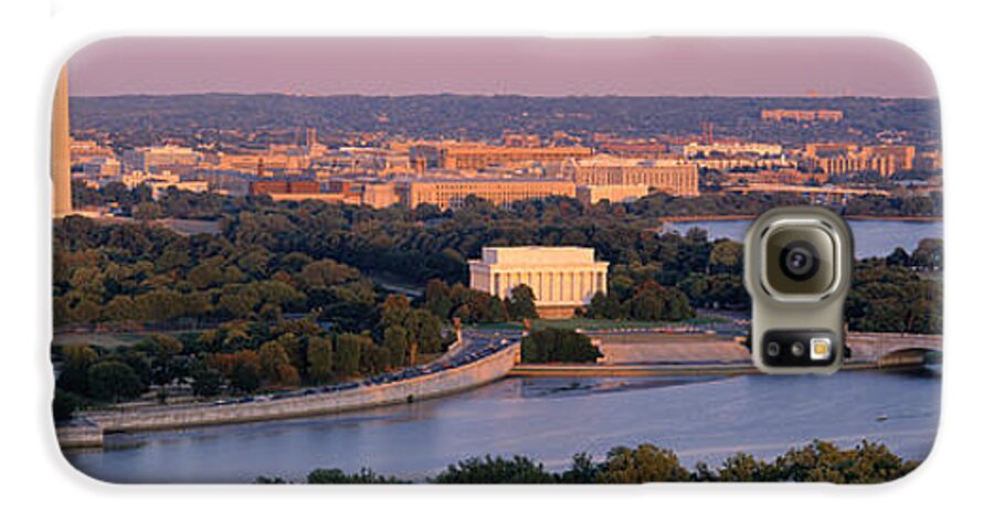 Photography Galaxy S6 Case featuring the photograph Aerial, Washington Dc, District Of by Panoramic Images