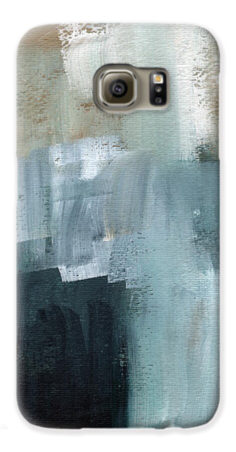 Abstract Art Galaxy S6 Case featuring the painting Days Like This - Abstract Painting by Linda Woods