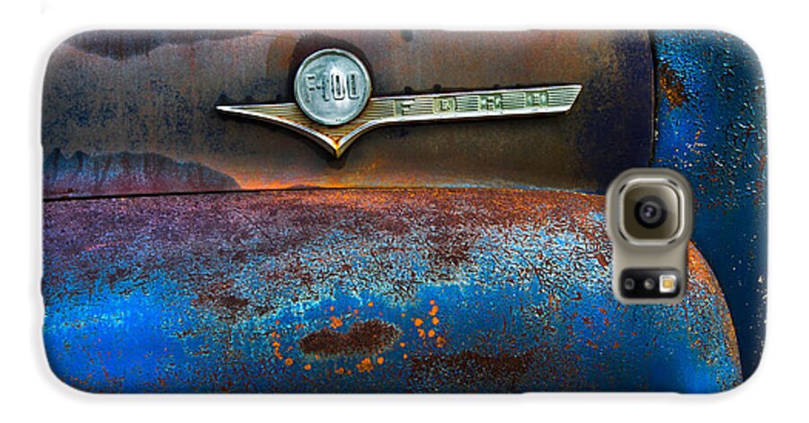 Appalachia Galaxy S6 Case featuring the photograph F-100 Ford by Debra and Dave Vanderlaan
