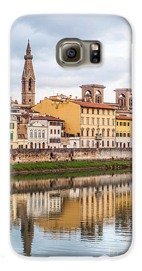 Florence Galaxy S6 Case featuring the photograph Florence Reflection by Luis Alvarenga