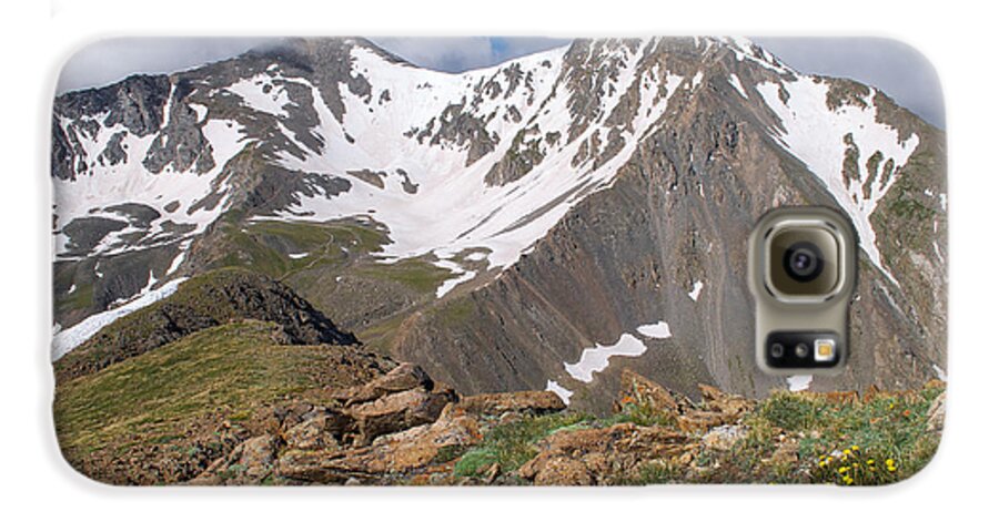 Grays Galaxy S6 Case featuring the photograph Grays and Torreys Peak by Aaron Spong