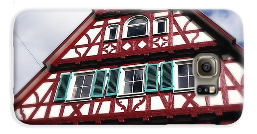 Half-timbered Galaxy S6 Case featuring the photograph Half-timbered house 04 by Matthias Hauser
