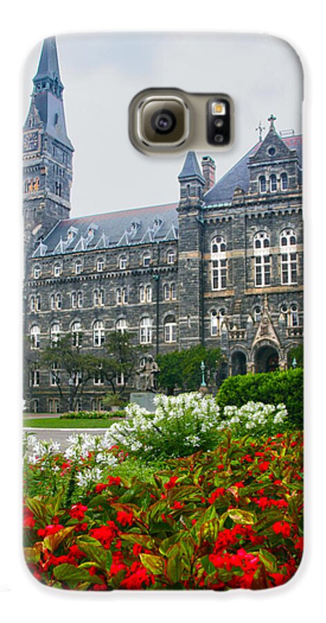 Healy Hall Galaxy S6 Case featuring the photograph Healy Hall by Mitch Cat
