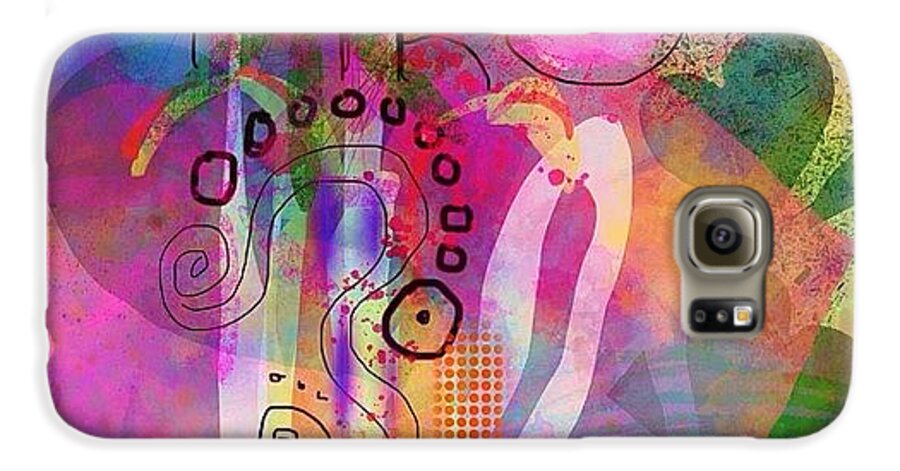 Ipadart Galaxy S6 Case featuring the photograph I Love Color, Does It Show by Robin Mead