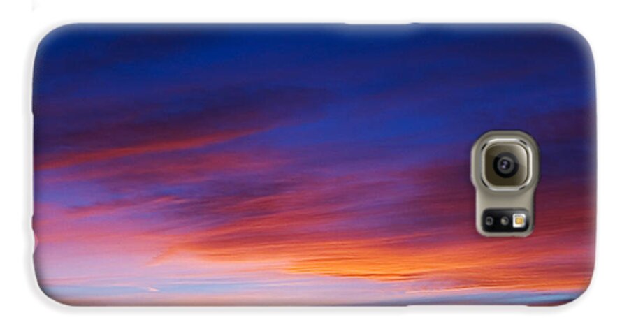 Mogollon Rim Galaxy S6 Case featuring the photograph Mogollon Rim Afterglow by Brad Brizek