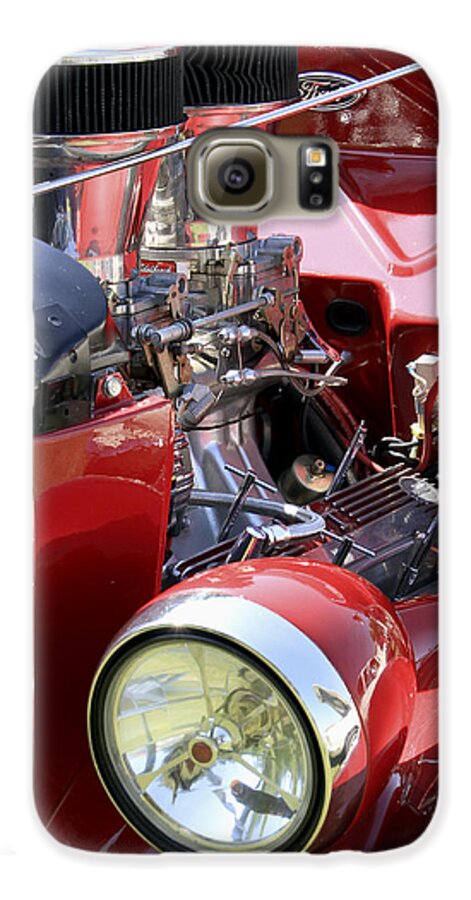 Classic Galaxy S6 Case featuring the photograph Red Ford by Bob Slitzan