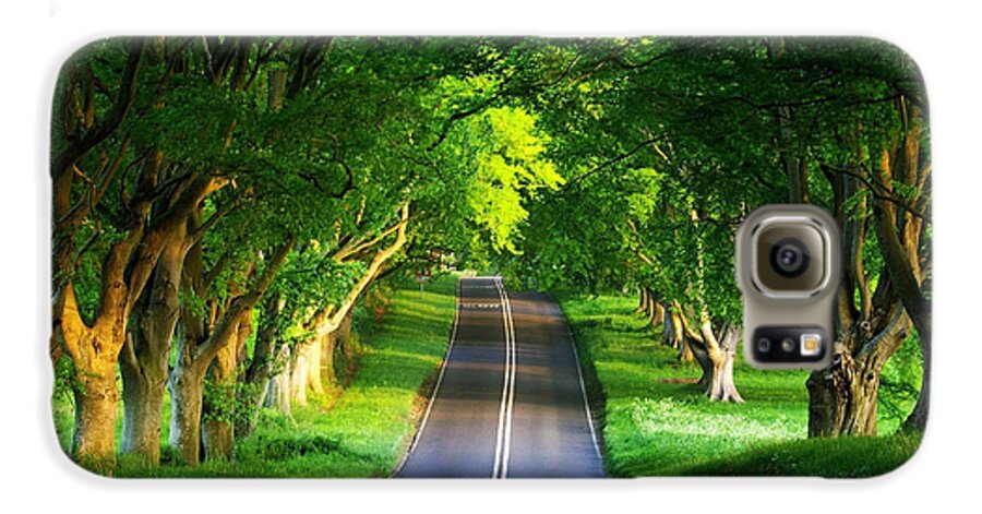 Scenic Photo Galaxy S6 Case featuring the digital art Road Pictures by Marvin Blaine