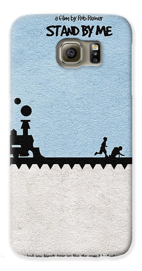 Stand By Me Galaxy S6 Case featuring the digital art Stand by Me by Inspirowl Design