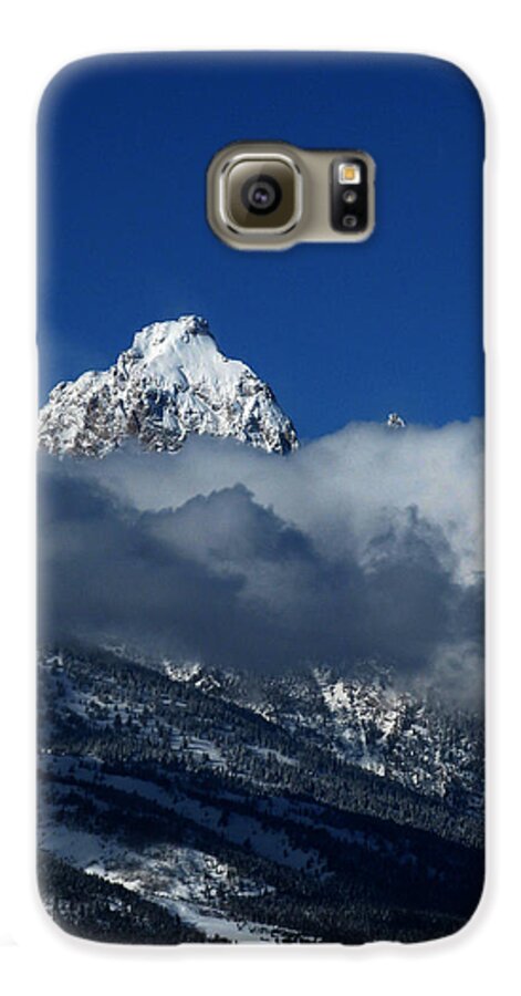 Grand Teton Galaxy S6 Case featuring the photograph The Clearing Storm by Raymond Salani III