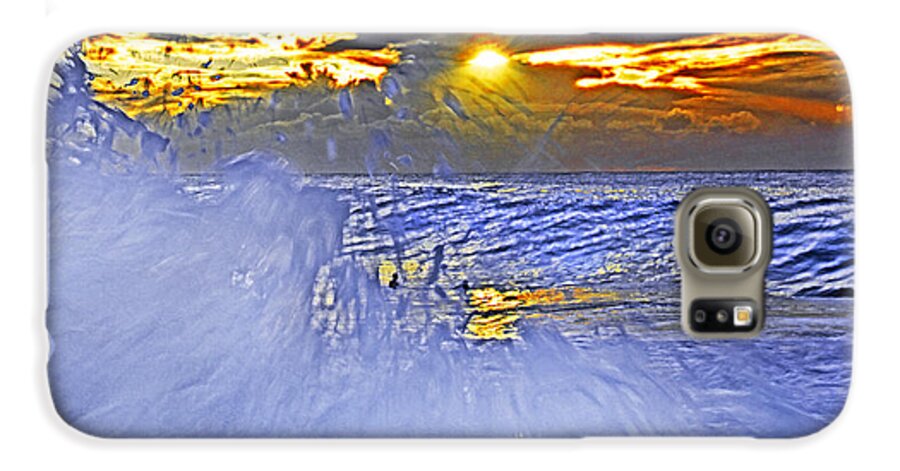 #dee Why Galaxy S6 Case featuring the photograph The Wave Which Got Me by Miroslava Jurcik