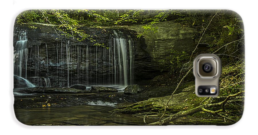 Waterfalls Galaxy S6 Case featuring the photograph Wildcat Falls by Cindy Rubin