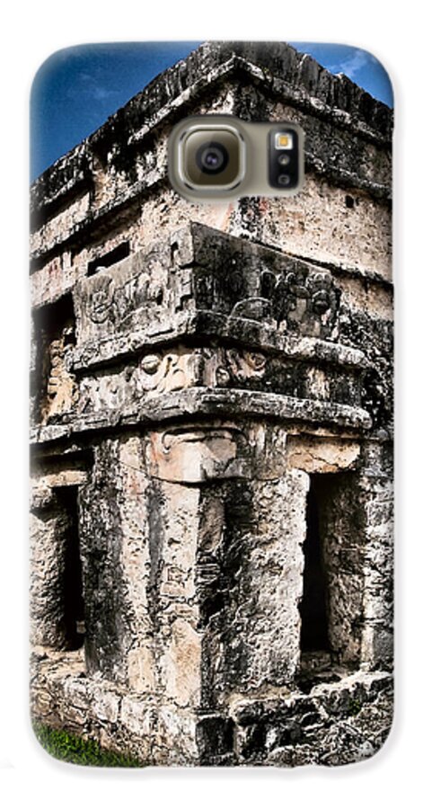 Ruins Galaxy S6 Case featuring the photograph Tulum Ruinas 1 by Skip Hunt