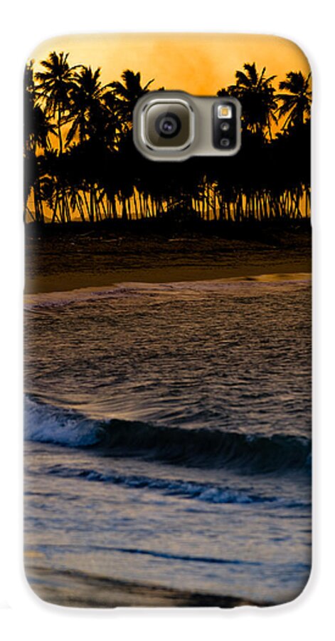 Sunset Galaxy S6 Case featuring the photograph Sunset at the Beach #1 by Sebastian Musial