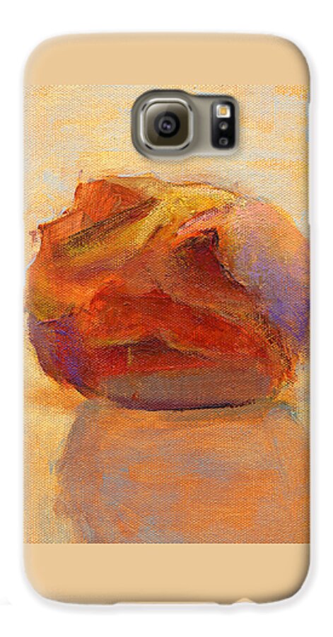 Bread Galaxy S6 Case featuring the painting Untitled #37 by Chris N Rohrbach
