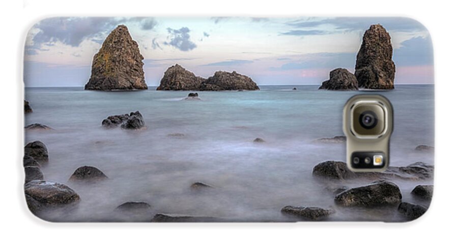 Aci Trezza Galaxy S6 Case featuring the photograph Aci Trezza - Sicily #3 by Joana Kruse
