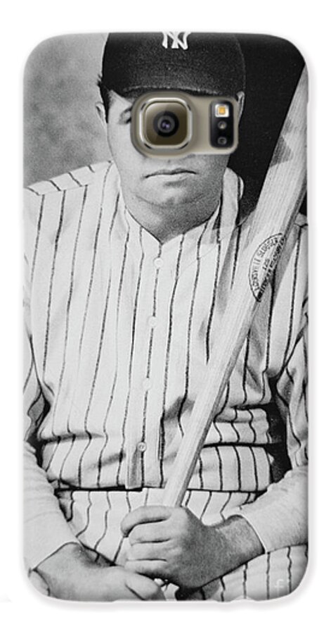 Babe Ruth Galaxy S6 Case featuring the photograph Babe Ruth by American School