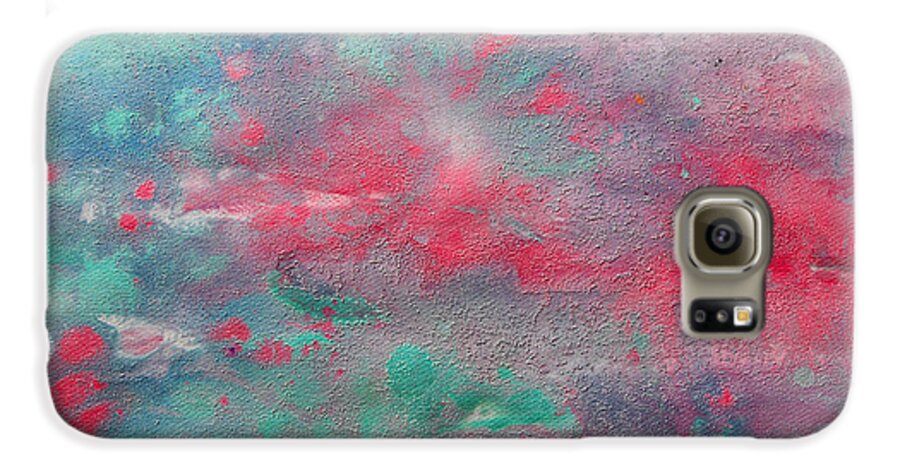Abstract Painting Galaxy S6 Case featuring the photograph A Breeze of Gentleness by Julia Apostolova