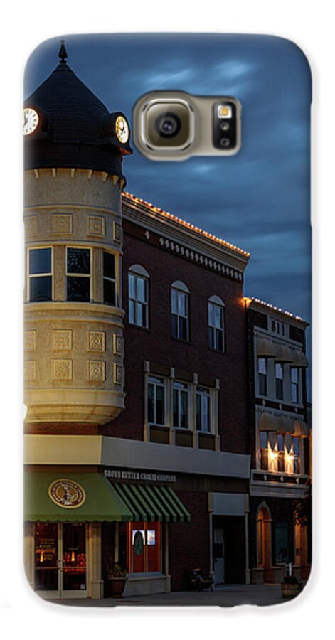  Galaxy S6 Case featuring the photograph Blue Hour Over the Clock Tower by Tim Bryan