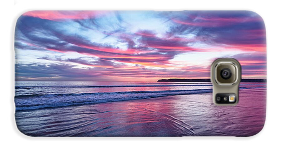 Sunset Galaxy S6 Case featuring the photograph Drapery by Dan McGeorge