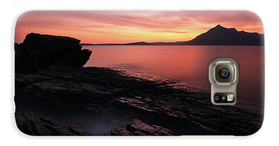 Isle Of Skye Galaxy S6 Case featuring the photograph Elgol Sunset - Isle of Skye by Grant Glendinning