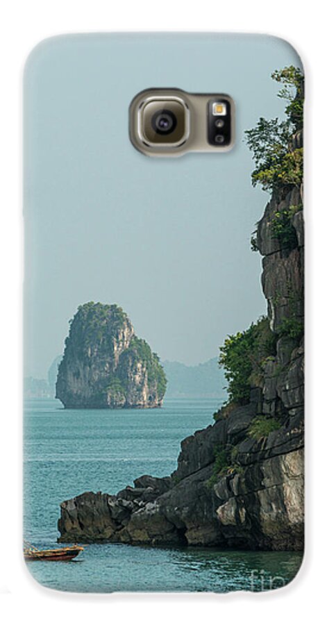 Landscape Galaxy S6 Case featuring the photograph Fishing Boat 2 by Werner Padarin