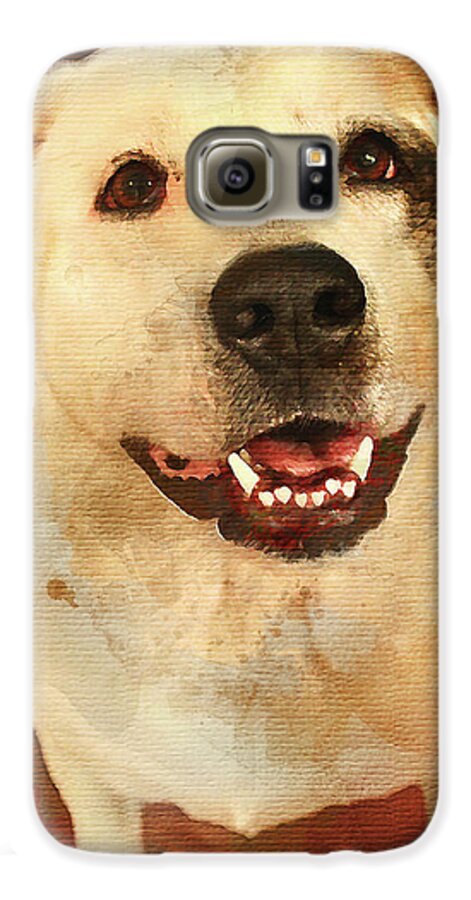 Good Dog Galaxy S6 Case featuring the photograph Good Dog by Bellesouth Studio