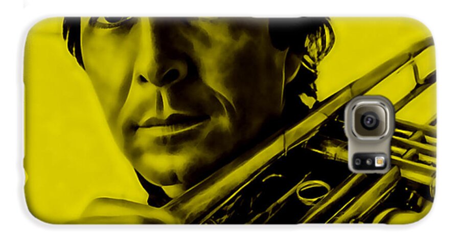 Herb Alpert Galaxy S6 Case featuring the mixed media Herb Alpert Collection by Marvin Blaine