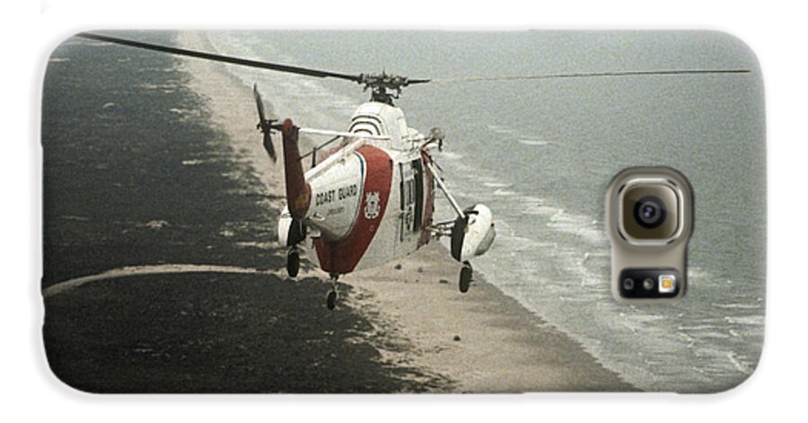 Hh-52a Galaxy S6 Case featuring the photograph HH-52A Beach Patrol by Steven Sparks