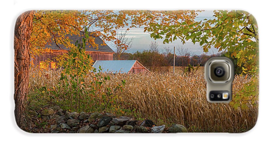 Coutryside Galaxy S6 Case featuring the photograph October Morning 2016 by Bill Wakeley