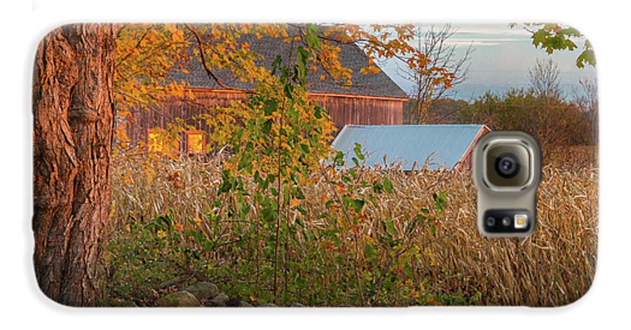 October Galaxy S6 Case featuring the photograph October Morning 2016 Square by Bill Wakeley