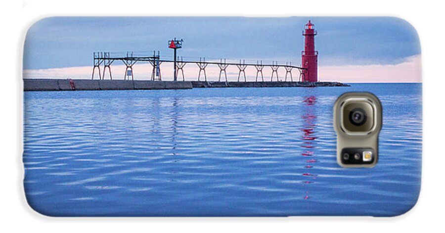 Lighthouse Galaxy S6 Case featuring the photograph Out of the Blue by Bill Pevlor