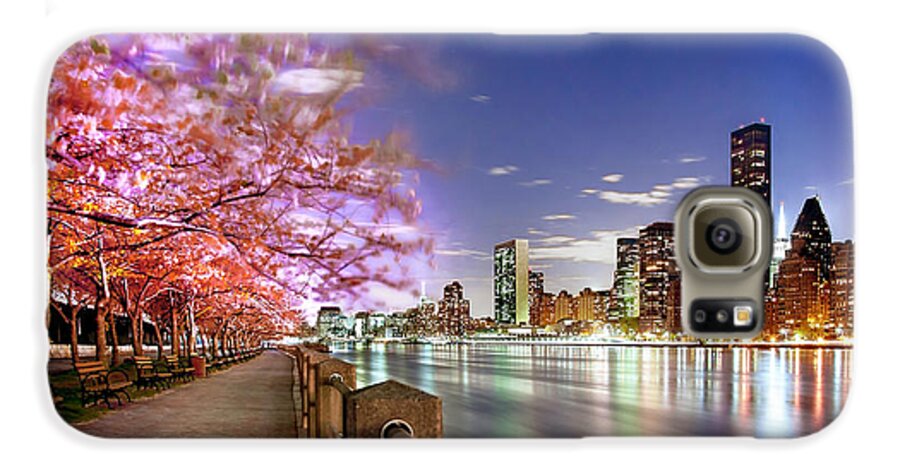 New York City Galaxy S6 Case featuring the photograph Romantic Blooms by Az Jackson