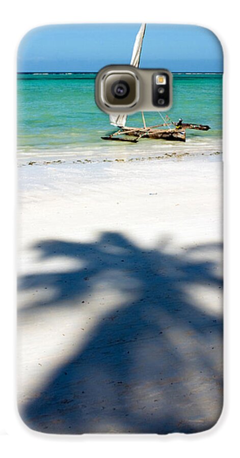 3scape Galaxy S6 Case featuring the photograph Zanzibar Beach by Adam Romanowicz