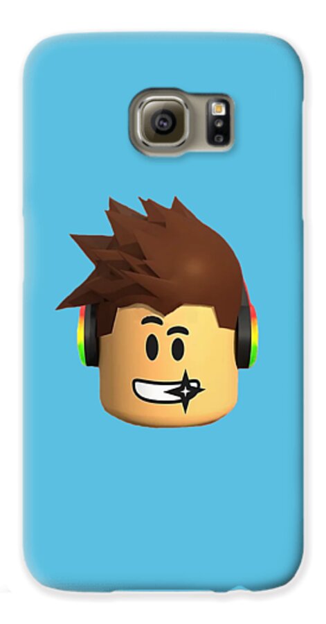 Roblox Face Kids Galaxy S6 Case by Vacy Poligree - Pixels