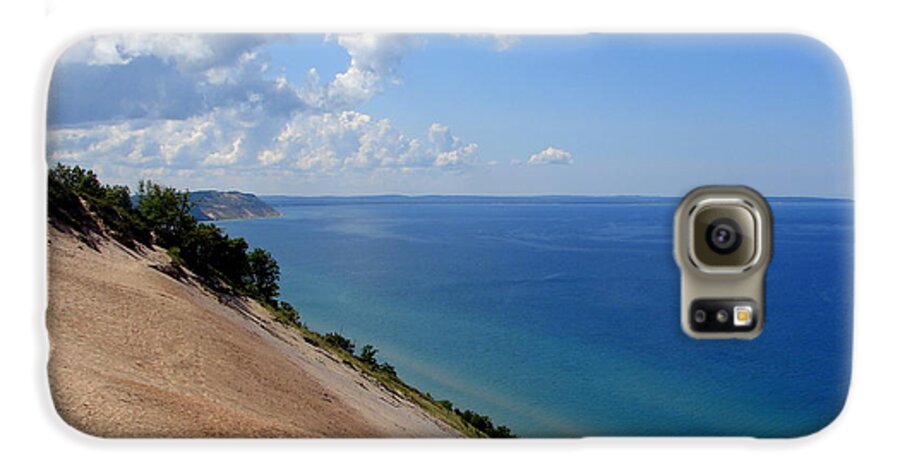Sleeping Bear Dunes Galaxy S6 Case featuring the photograph Sleeping Bear Dunes National Lakeshore Michigan by Michelle Calkins