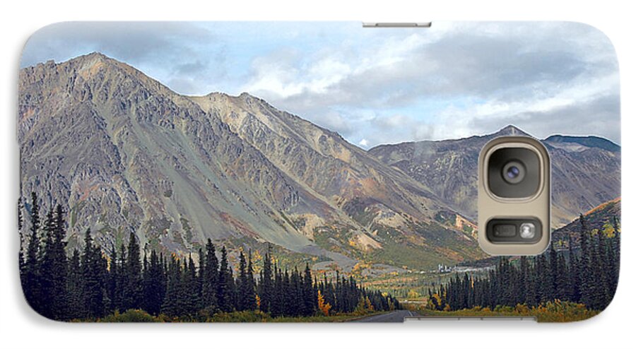 Alaska Galaxy S7 Case featuring the photograph Along the Parks Highway by Dyle  Warren