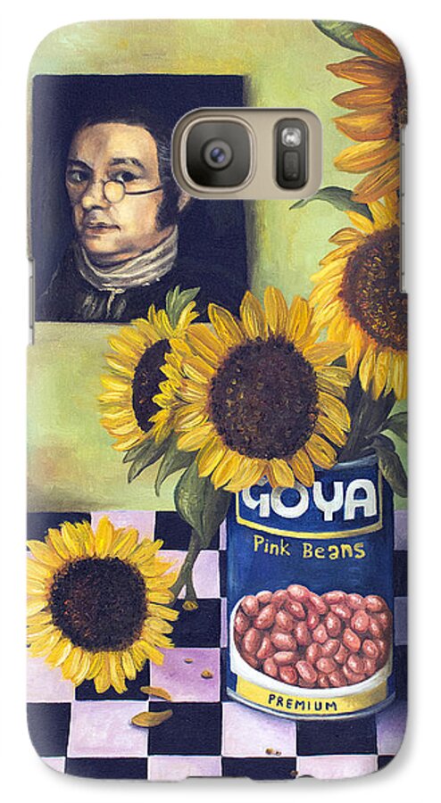 Goya Galaxy S7 Case featuring the painting Goyas by Leah Saulnier The Painting Maniac