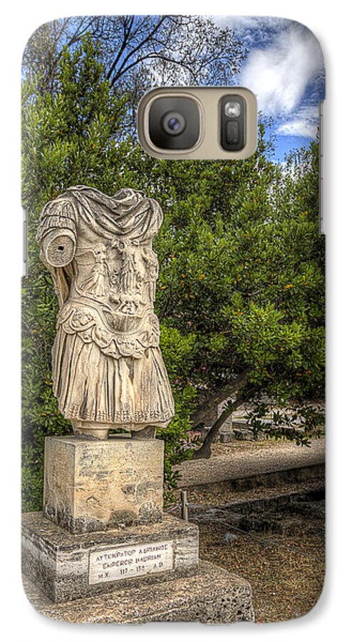 Statue Galaxy S7 Case featuring the photograph ... by Micah Goff