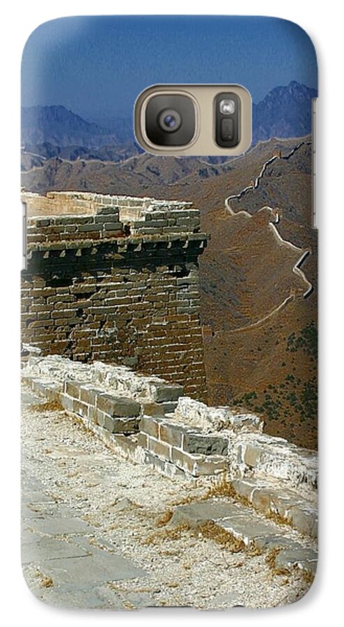 China Galaxy S7 Case featuring the photograph Great Wall of China #1 by Henry Kowalski