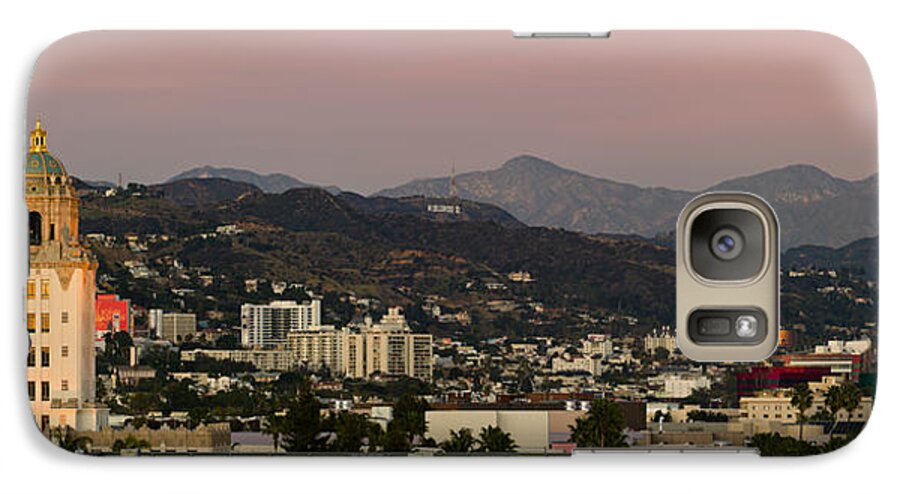 Photography Galaxy S7 Case featuring the photograph High Angle View Of A City, Beverly #1 by Panoramic Images