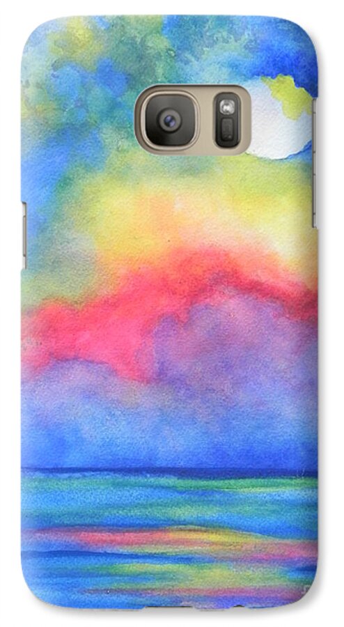 Fine Art Painting Galaxy S7 Case featuring the painting Power of Nature by Chrisann Ellis