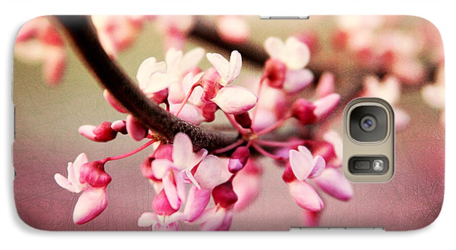Redbud Blossoms Galaxy S7 Case featuring the photograph Redbud Blossoms by Trina Ansel