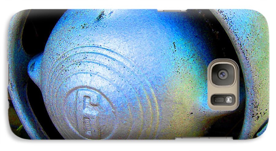 1950 Ford Galaxy S7 Case featuring the digital art 1950 Ford Nose Bullet by K Scott Teeters