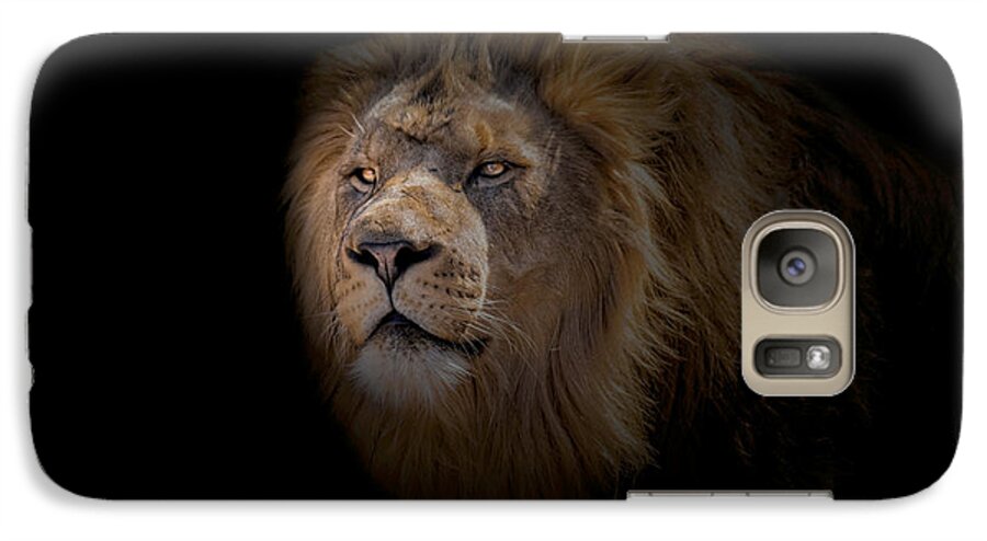 Africa Galaxy S7 Case featuring the photograph African Lion #2 by Peter Lakomy