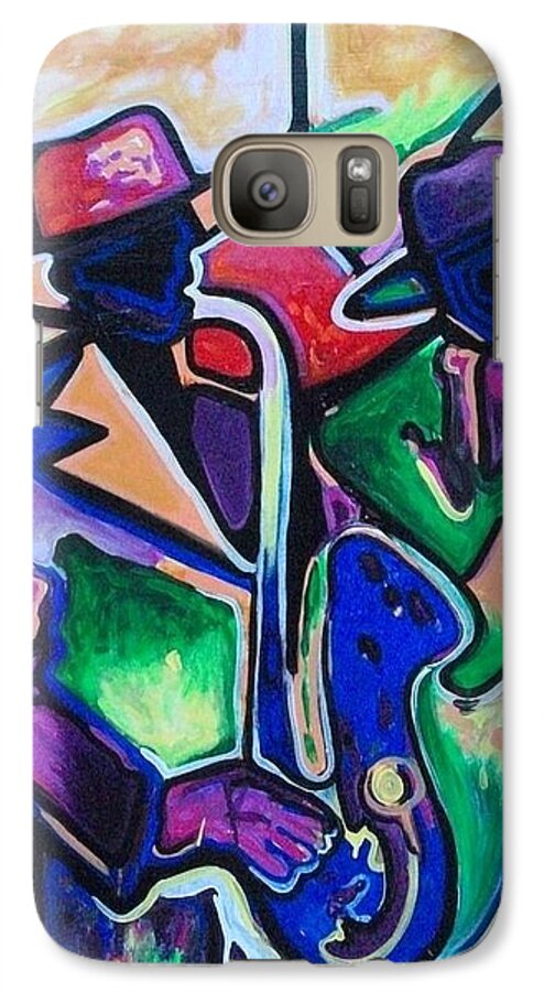  Galaxy S7 Case featuring the painting Emery by Emery Franklin