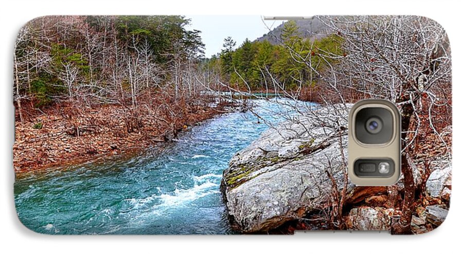 Whitewater Galaxy S7 Case featuring the photograph White's Creek #1 by Paul Mashburn