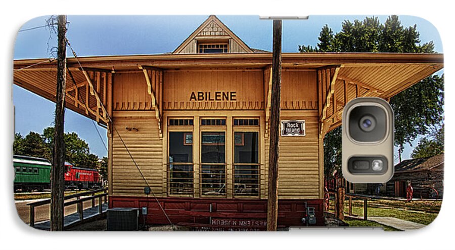 Abilene Galaxy S7 Case featuring the photograph Abilene Station by Mary Jo Allen
