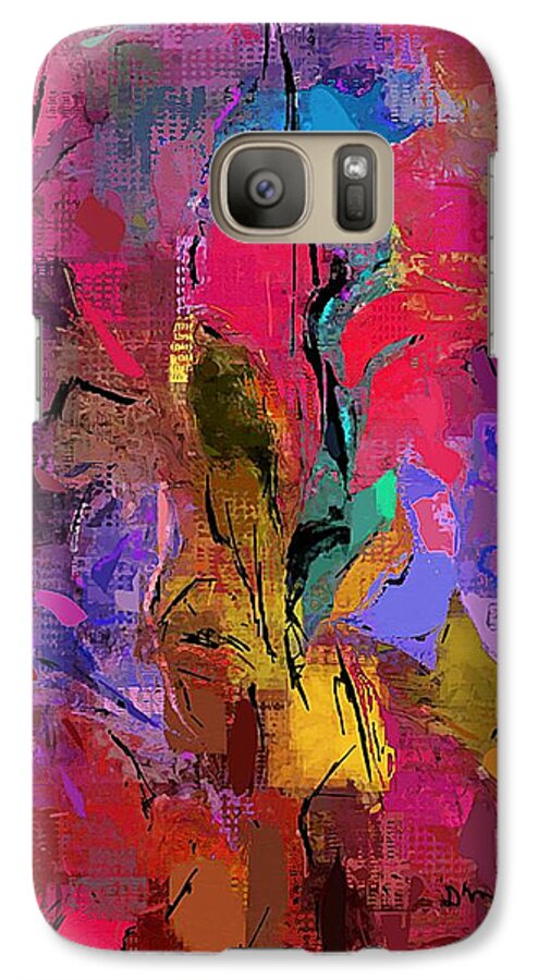 Fine Art Galaxy S7 Case featuring the digital art Abstract 082313-1 by David Lane