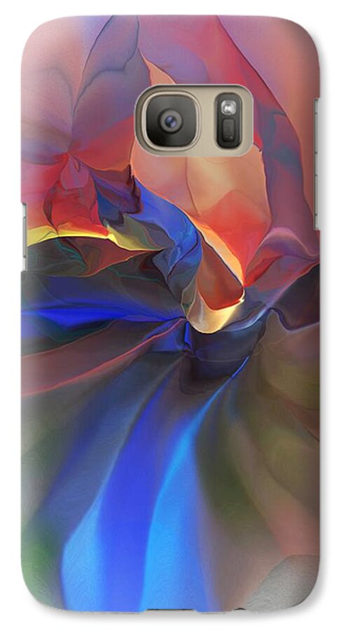 Fine Art Galaxy S7 Case featuring the digital art Abstract 121214 by David Lane